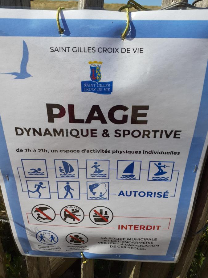 Studio Lumineux Dans La Coulee Verte A Saint Gilles Croix De Vie Buitenkant foto